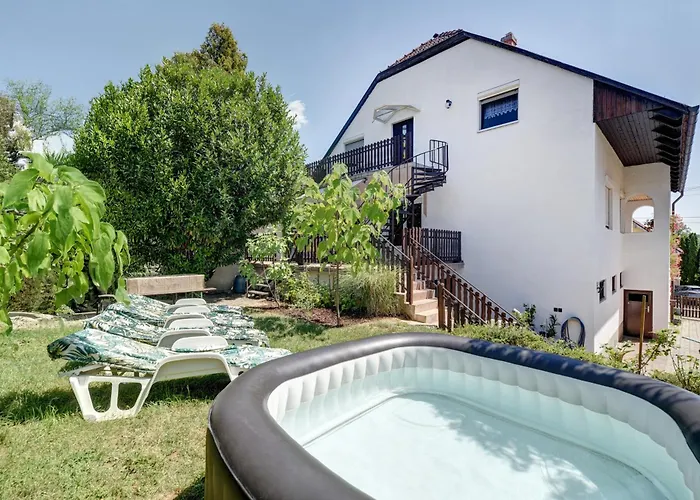 6rooms Balaton-heviz 아파트 *